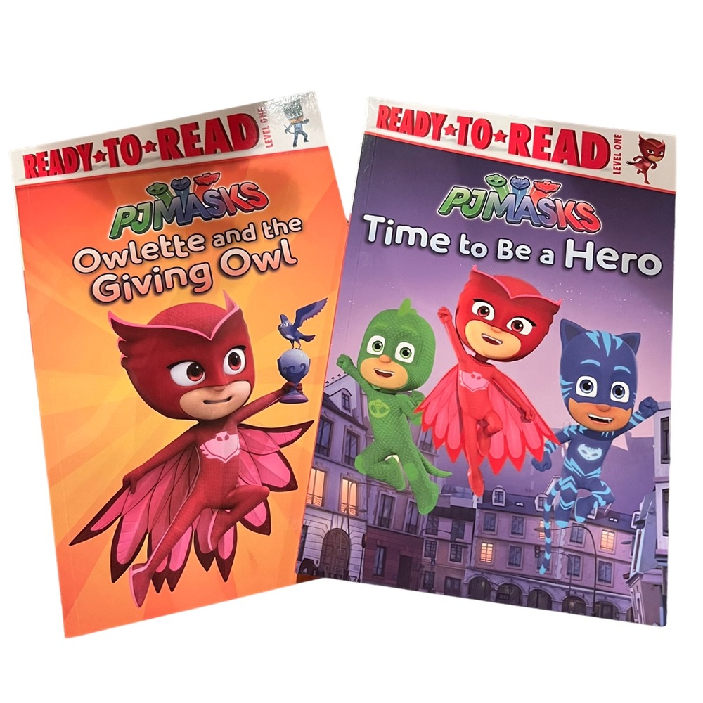 Ready To Read Level One PJ Masks Set of 2 Books